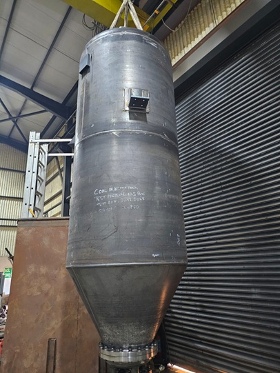 Tank aus Schwarzstahl Schweiz